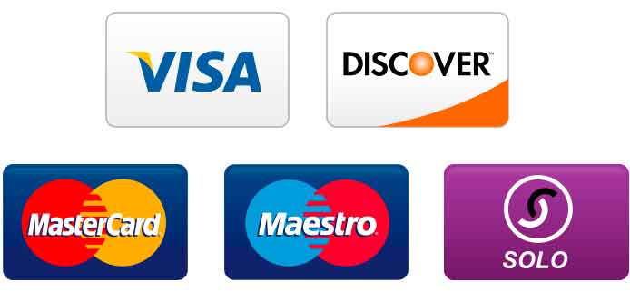 Accepted Payment Cards